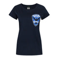 Blue - Front - Arrow Womens-Ladies Starling City Metro Police T-Shirt