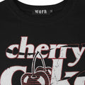 Black - Back - Worn Womens-Ladies Cherry Coke Taste Of The 80s T-Shirt
