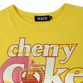 Yellow - Back - Worn Womens-Ladies Cherry Coke Taste Of The 80s T-Shirt