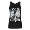 Black - Front - Justin Bieber Womens-Ladies Purpose Vest