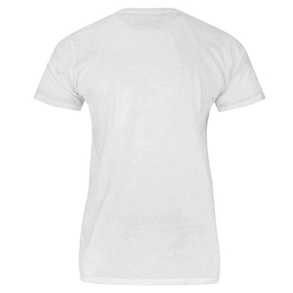 White - Back - Friends Womens-Ladies Central Perk T-Shirt