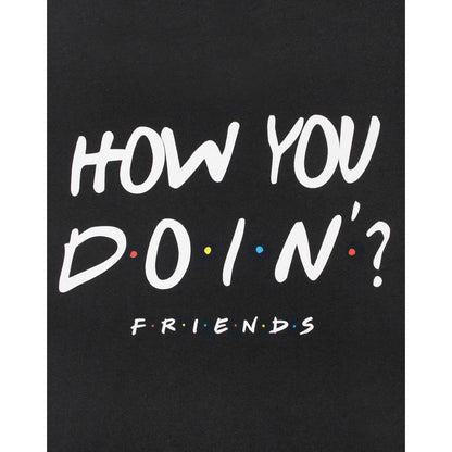 Black - Lifestyle - Friends Womens-Ladies How You Doin´ T-Shirt