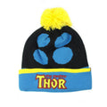 Black-Blue - Front - Thor Official Adults Unisex Retro Original Bobble Hat