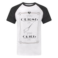 Multicoloured - Front - Fantastic Beasts And Where To Find Them Mens Curse It Cure It Raglan T-Shirt
