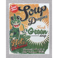 Grey - Back - Clangers Mens Soup Dragons Green Soup T-Shirt