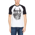Multicoloured - Back - Justice League Mens Character Line Up Raglan T-Shirt