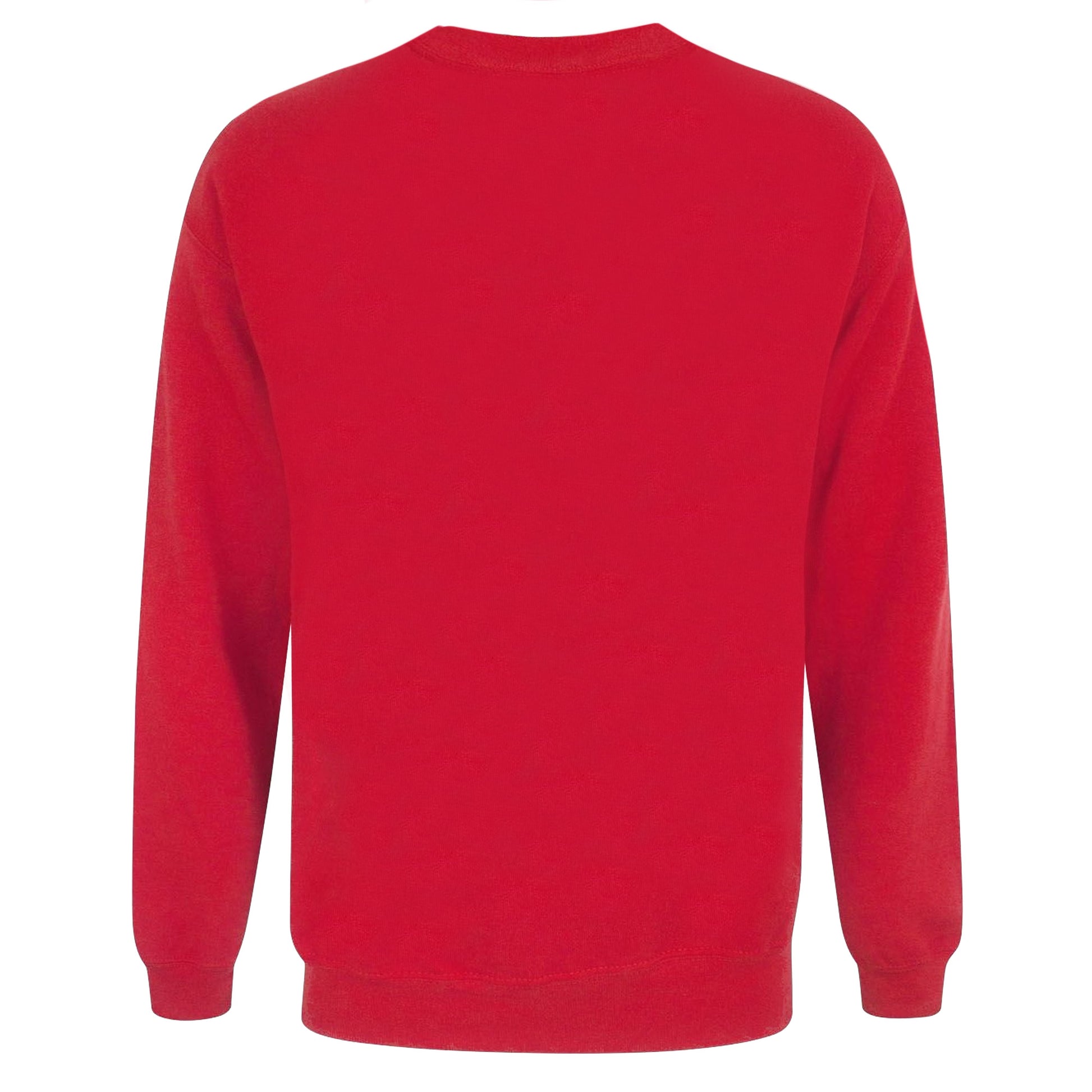 Red - Back - Pokemon Mens Happy Holidays Christmas Sweater