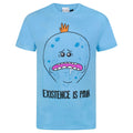 Blue - Front - Rick And Morty Mens Meeseeks Existence Is Pain T-Shirt