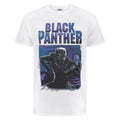 White - Front - Marvel Black Panther Mens T-Shirt