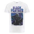 White - Front - Marvel Black Panther Mens T-Shirt