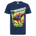 Blue - Front - The Incredibles 2 Mens The Family Dynamic T-Shirt