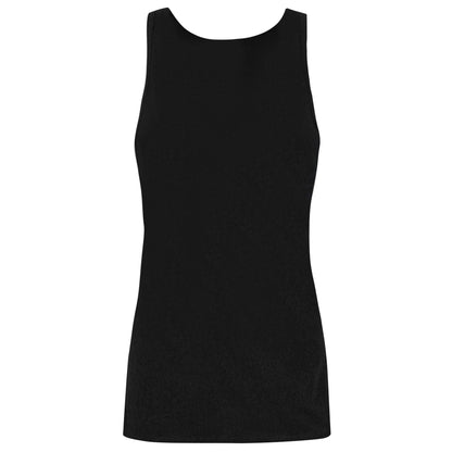 Black - Back - Minions Womens-Ladies Sorry I`m Bad Vest