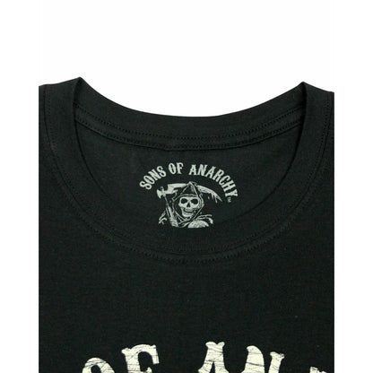 Black - Back - Sons Of Anarchy Official Mens Reaper Mens T-Shirt