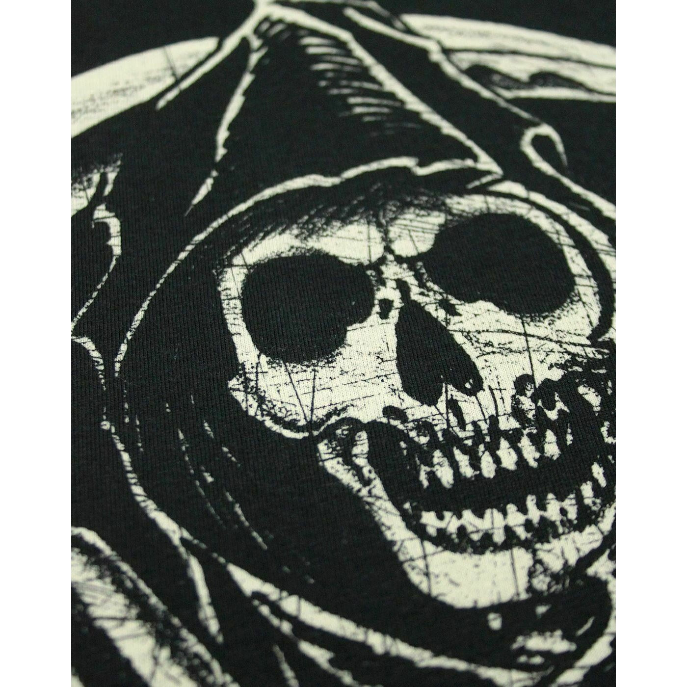 Black - Lifestyle - Sons Of Anarchy Official Mens Reaper Mens T-Shirt