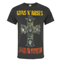 Deep Charcoal - Front - Amplified Official Mens Guns N Roses Appetite For Destruction T-Shirt