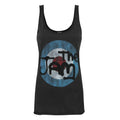 Charcoal - Front - Amplified Womens-Ladies The Jam Logo Tank Top