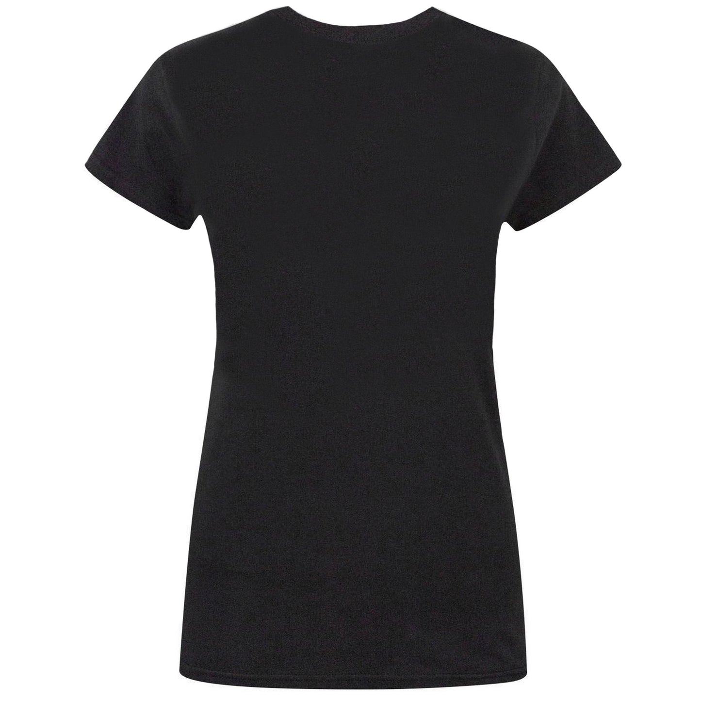 Black - Back - Minions Womens-Ladies Sorry I`m Bad T-Shirt