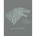 Charcoal - Side - Game Of Thrones Womens-Ladies Stark Winter Is Coming T-Shirt