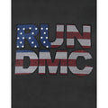 Charcoal - Side - Amplified Womens-Ladies Run DMC USA Diamante Tank Top