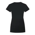 Black - Back - Guardians Of The Galaxy Womens-Ladies Planet T-Shirt
