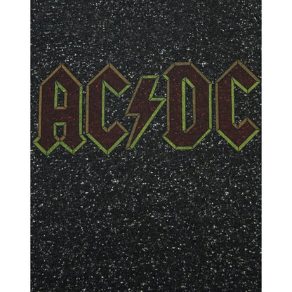 Black - Side - Amplified Womens-Ladies AC-DC Logo Sweater