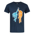 Blue - Front - Portal 2 Official Mens Hi Five T-Shirt