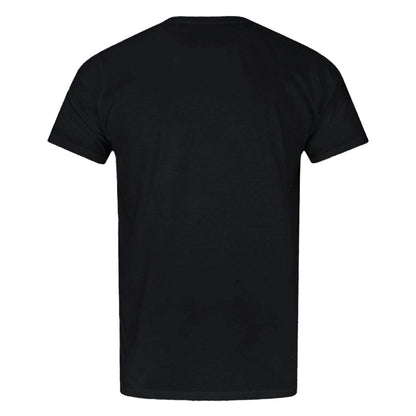 Black - Back - Transformers Official Mens Decepticon Metallic Logo T-Shirt