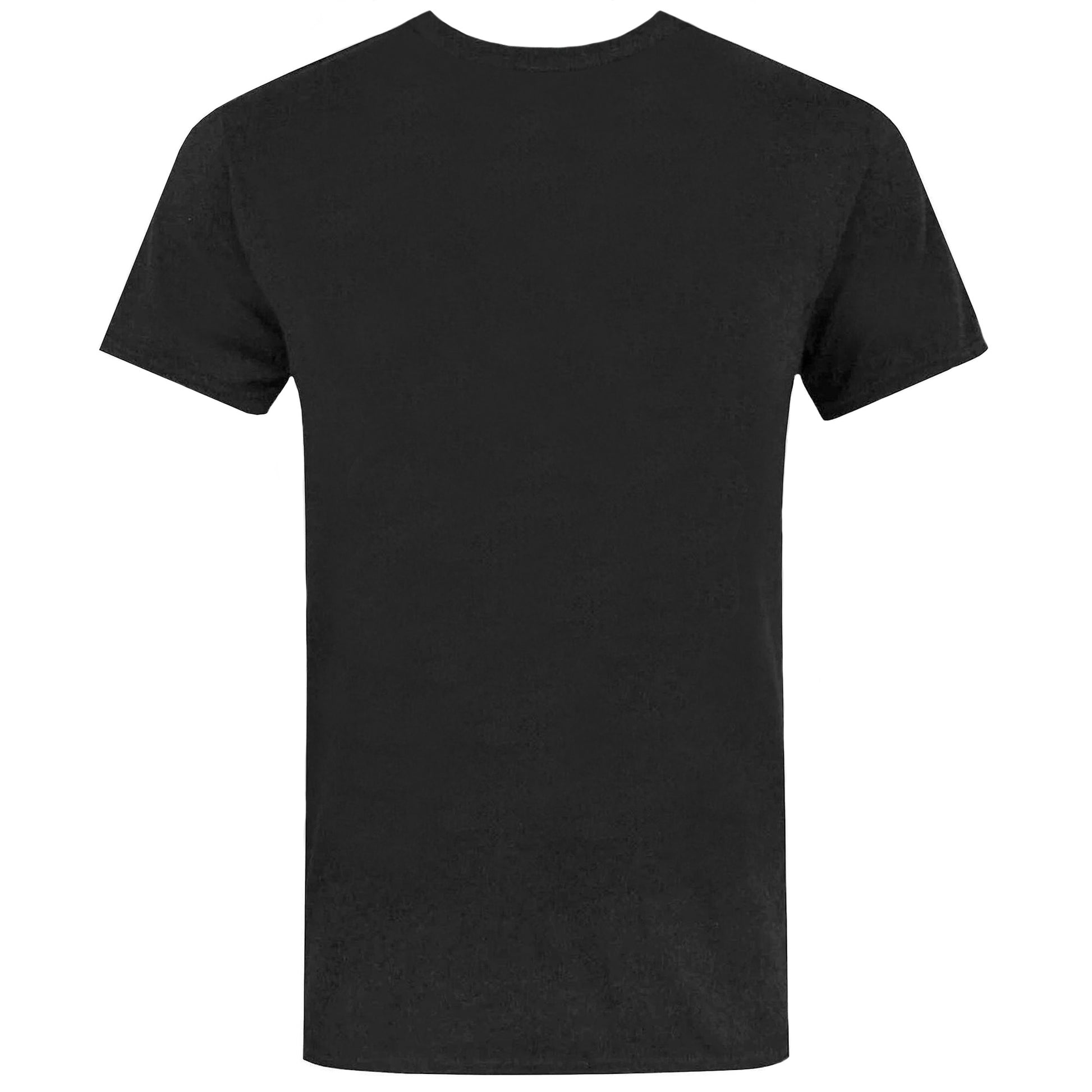 Black - Back - Spider-Man Official Mens Ripped Chest T-Shirt