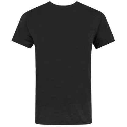 Black - Back - Spider-Man Official Mens Ripped Chest T-Shirt