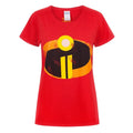 Red - Front - The Incredibles 2 Womens-Ladies Costume T-Shirt