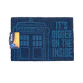 Blue - Front - Doctor Who Official Bigger On The Inside Door Mat
