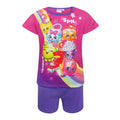 Pink - Front - Shopkins Childrens Girls Short Pyjamas