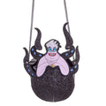 Black - Front - Danielle Nicole Official The Little Mermaid Ursula Crossbody Bag