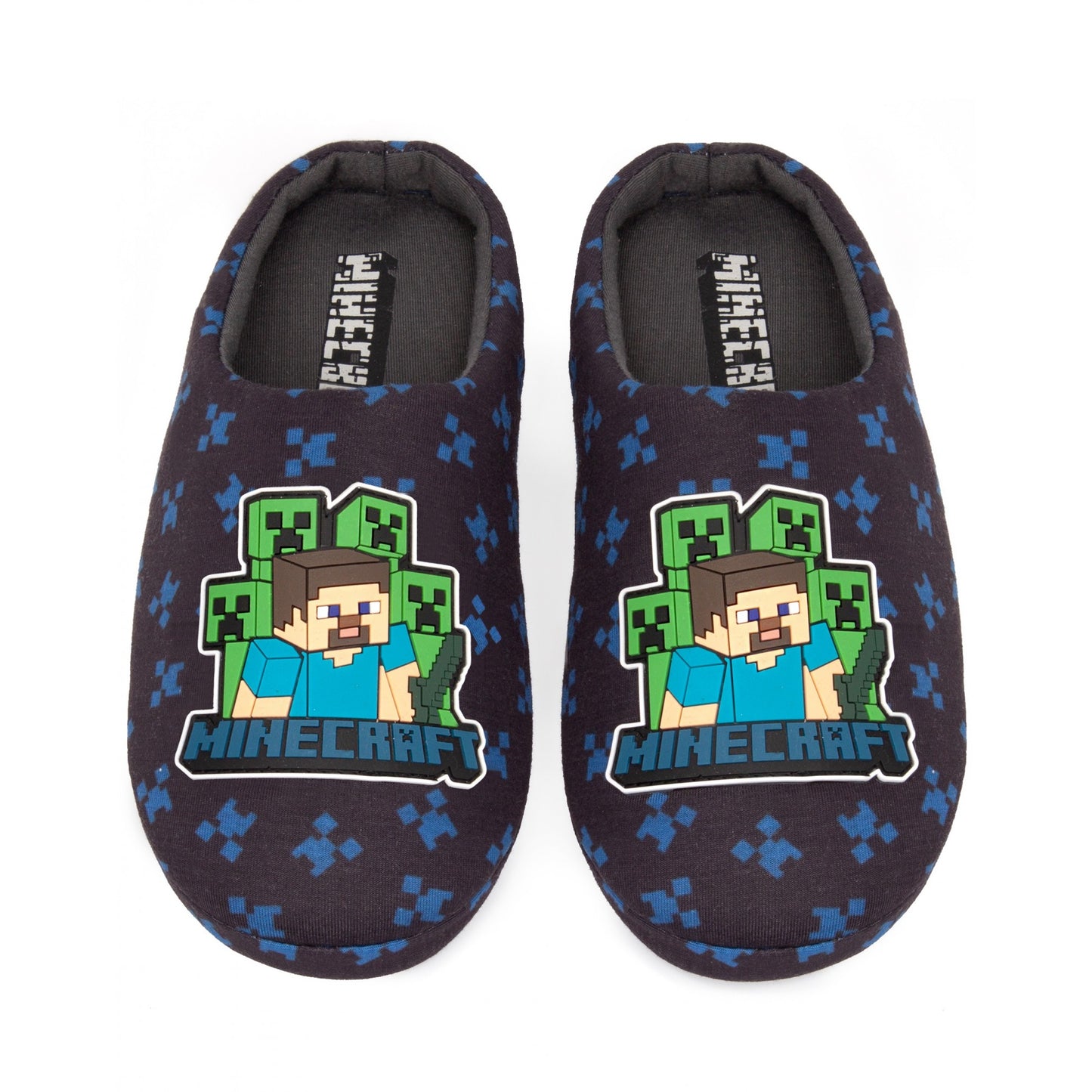 Blue - Lifestyle - Minecraft Official Boys Surrounded Slippers
