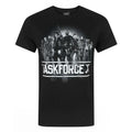 Black - Front - Suicide Squad Official Mens Task Force X T-Shirt