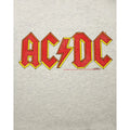 Grey - Side - Amplified Official Mens AC-DC Comics Logo Sweatshirt