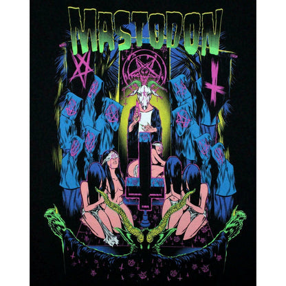 Black - Side - Mastodon Official Mens Unholy Ceremony T-Shirt