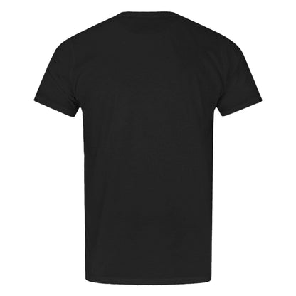 Black - Back - Game Of Thrones Official Mens Gold Shield T-Shirt