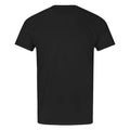 Black - Back - Game Of Thrones Official Mens Gold Shield T-Shirt
