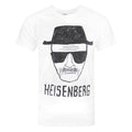 White - Front - Breaking Bad Official Mens Heisenberg Sketch T-Shirt