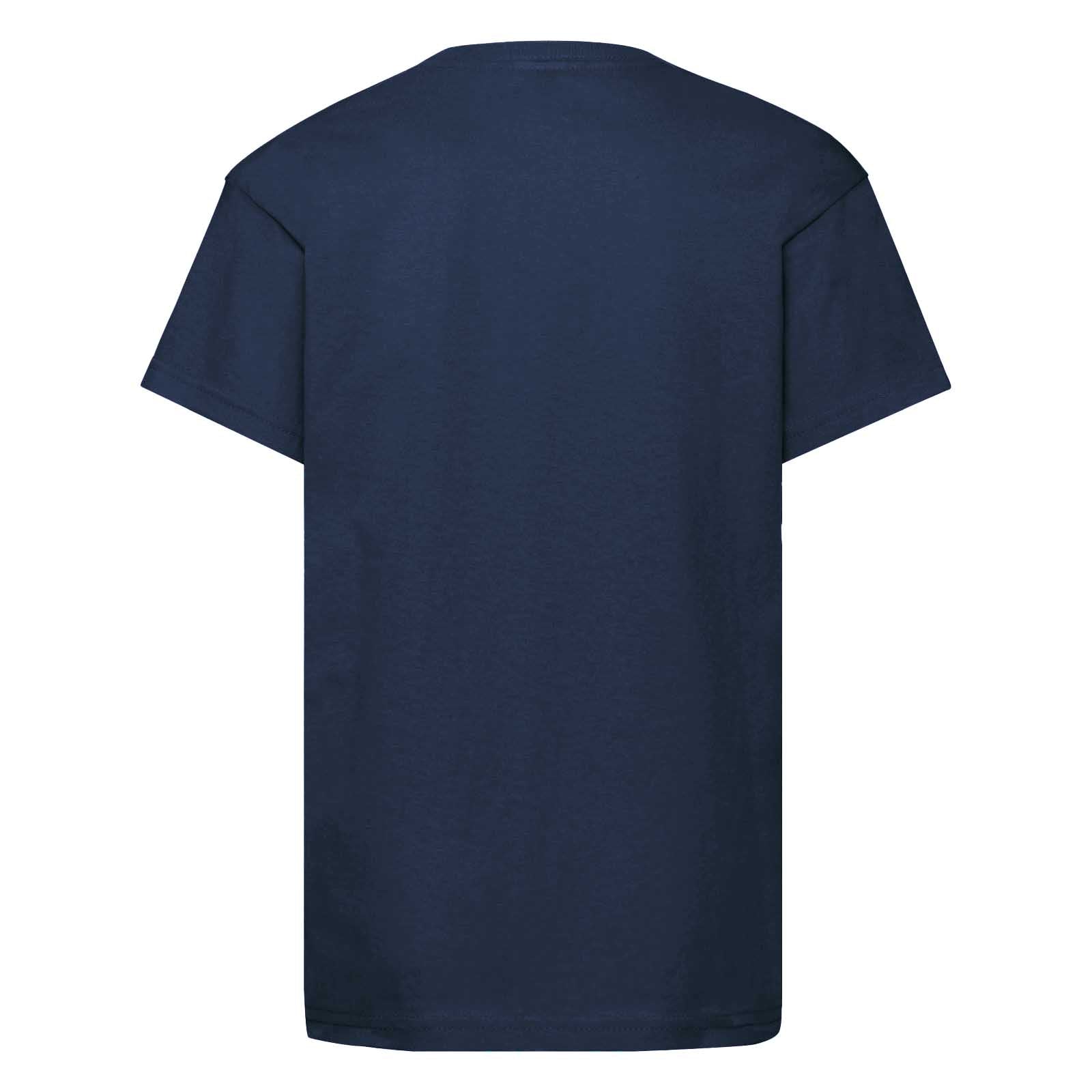 Blue - Back - Minions Official Childrens-Kids No Evil T-Shirt