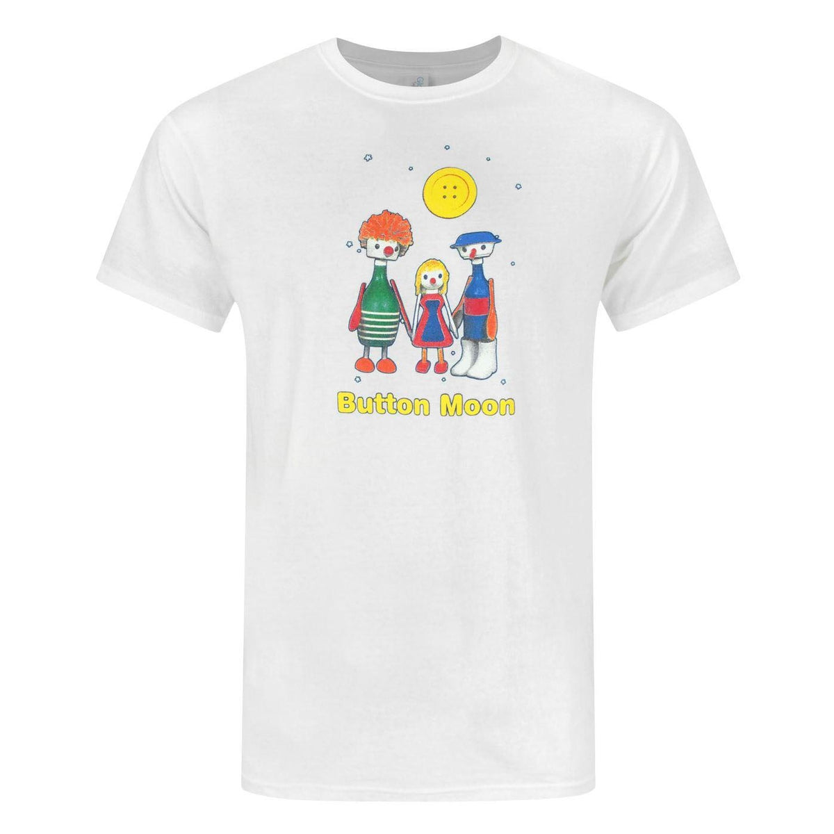 Button Moon Official Mens Characters T-Shirt – Universal Textiles