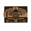 Brown-Black - Front - Guns N Roses Official Knockin On Heavens Door Door Mat