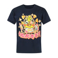 Navy - Front - Five Nights At Freddys Official Childrens-Kids Chica Chicadakimasu T-Shirt