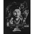 Black - Side - Penny Dreadful Official Mens Ethan Chandler T-Shirt