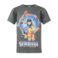 Charcoal - Front - Slugterra Kids T-Shirt