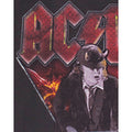 Black - Side - Amplified Mens AD-DC Highway To Hell Angus Young T-Shirt