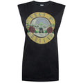 Black - Front - Amplified Womens-Ladies Guns N Roses Drum Sleeveless T-Shirt