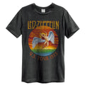 Charcoal - Front - Amplified Mens Led Zeppelin Tour 75 T-Shirt