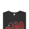 Charcoal - Side - Amplified Womens-Ladies Led Zeppelin Icarus US 77 Tour T-Shirt